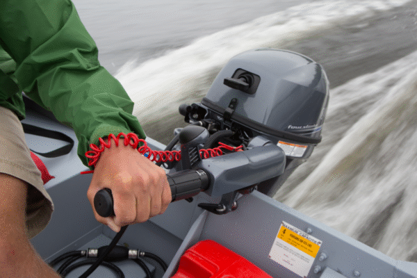 Yamaha 8 HP F8SMHB Outboard | 15″ Shaft | Manual Start | Manual Tilt - Image 5